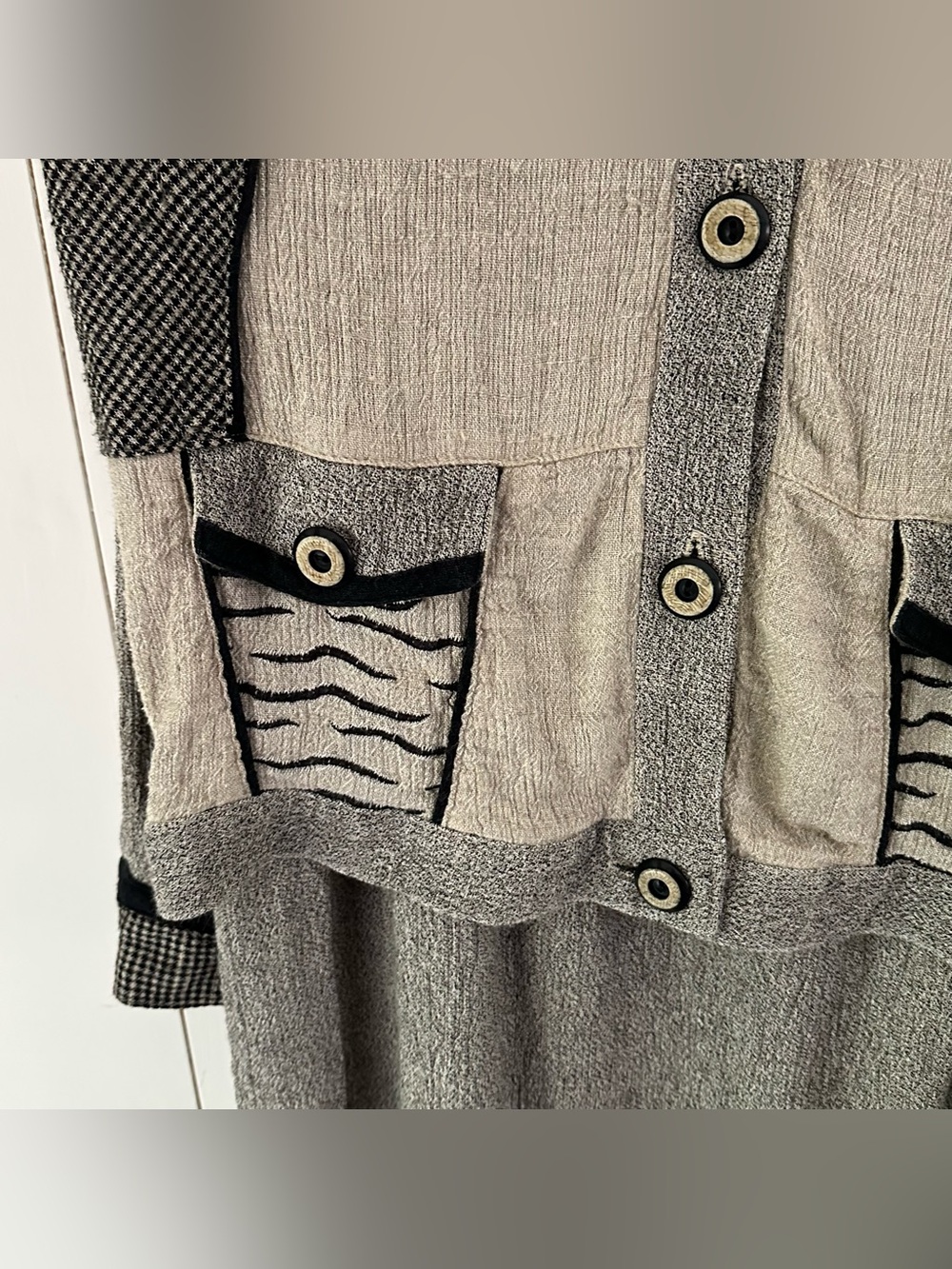 VTG 80s 90s Saint Germain Paris 3 Pc Set Skirt, Jacket & Top Sz L & XL - Picture 10 of 16